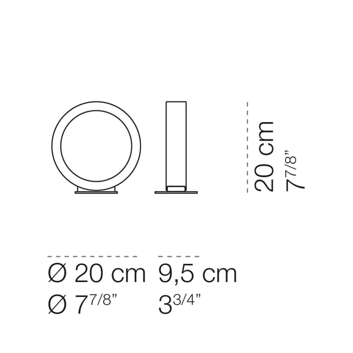 Cini & Nils Assolo Appoggio LED Tischleuchte