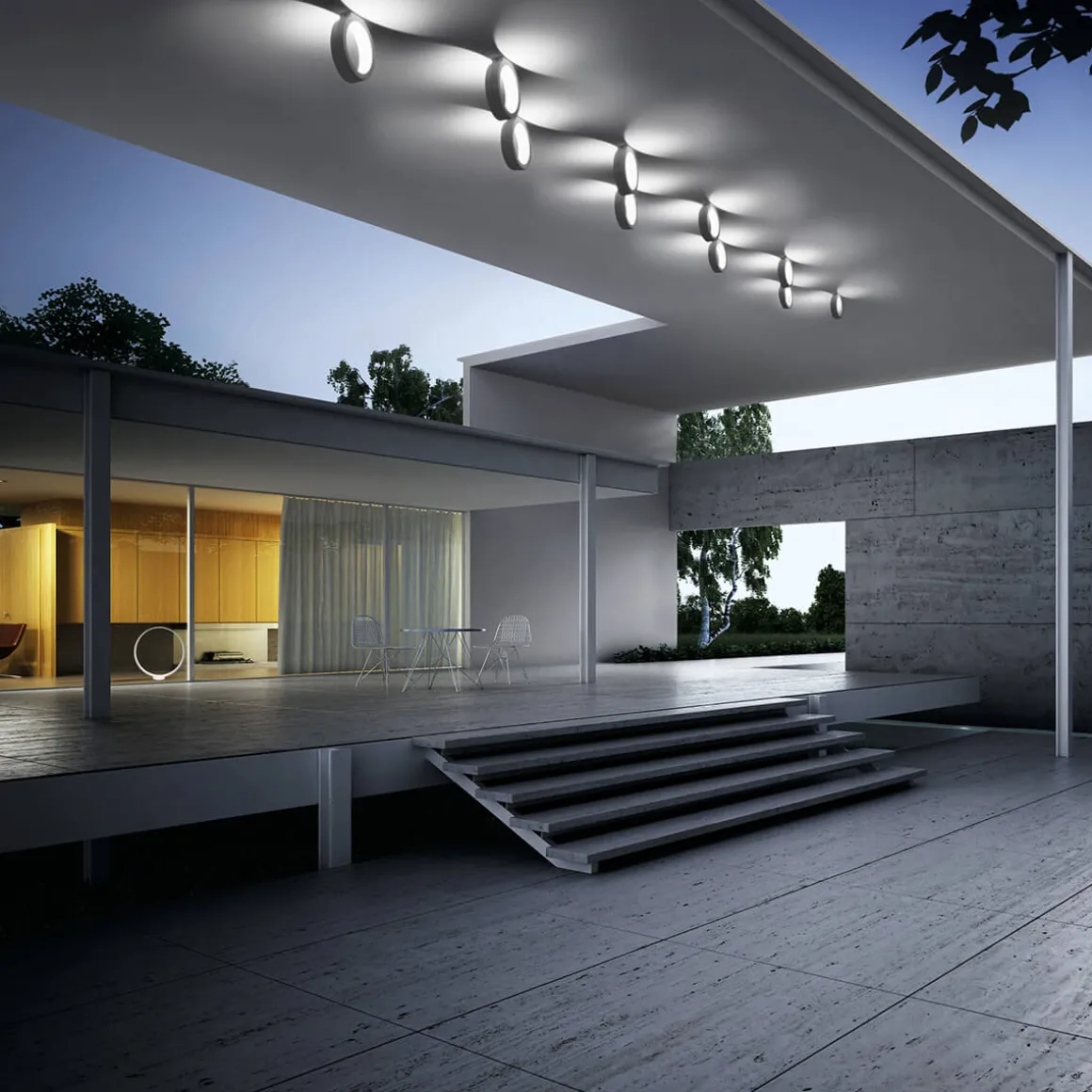 Cini & Nils Assolo Outdoor LED Parete / Soffitto