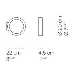 Cini & Nils Assolo Outdoor LED Parete / Soffitto