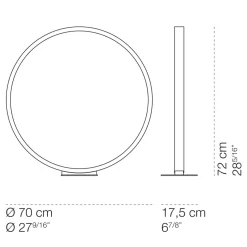 Cini & Nils Assolo70 Terra LED Stehleuchte