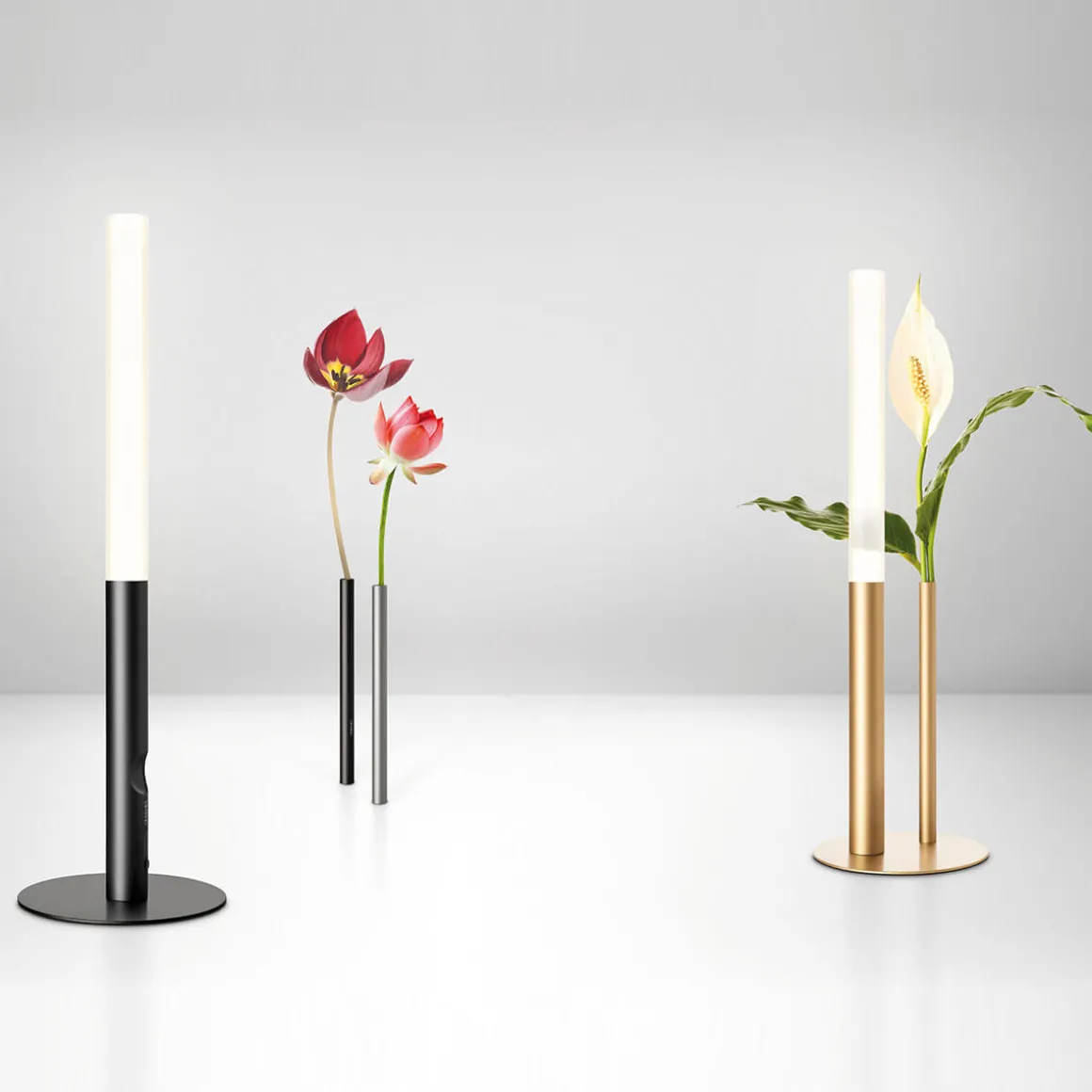 Cini & Nils Ognidove tavolo LED Akkuleuchte & Vase