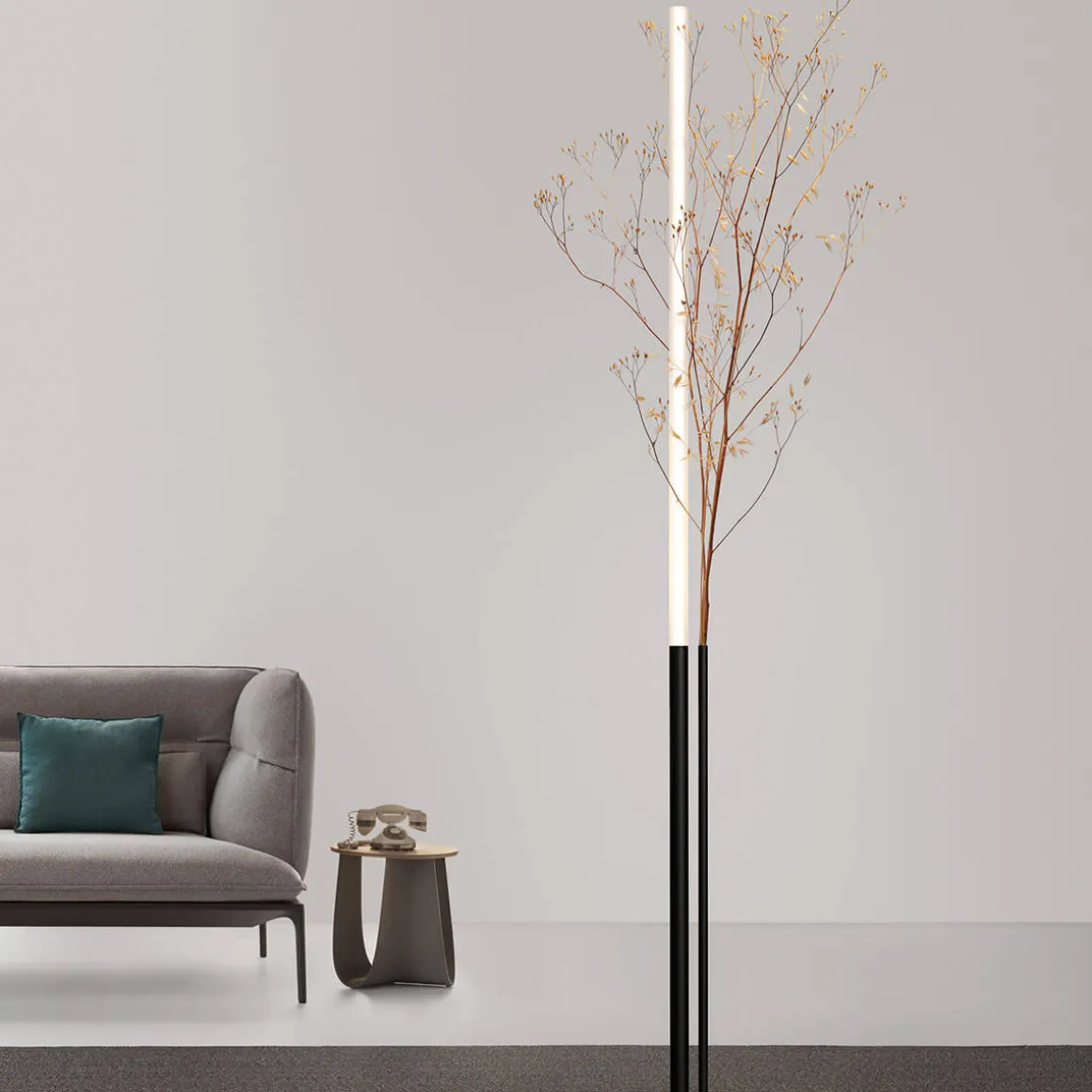 Cini & Nils Ognidove terra LED Akkustehleuchte & Vase