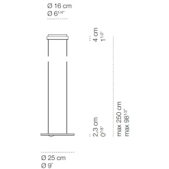 Cini & Nils Passepartout25 sopratavolo LED Pendelleuchte, Rückläufer