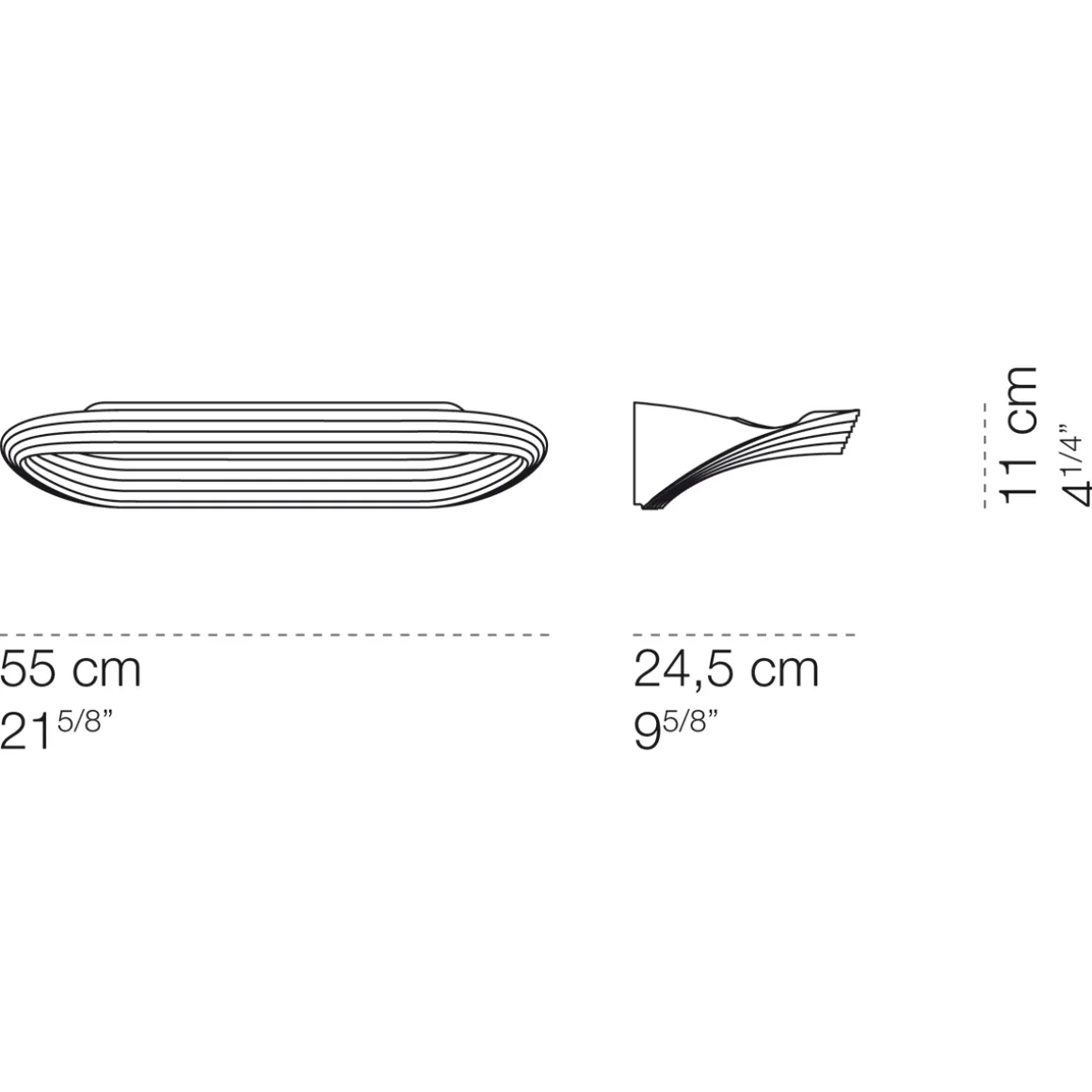 Cini & Nils Sestessa maxi Parete LED