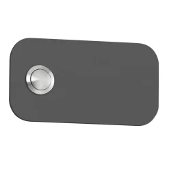 CMD Leuchten 103 Anthrazit Klingelknopf Rechteck