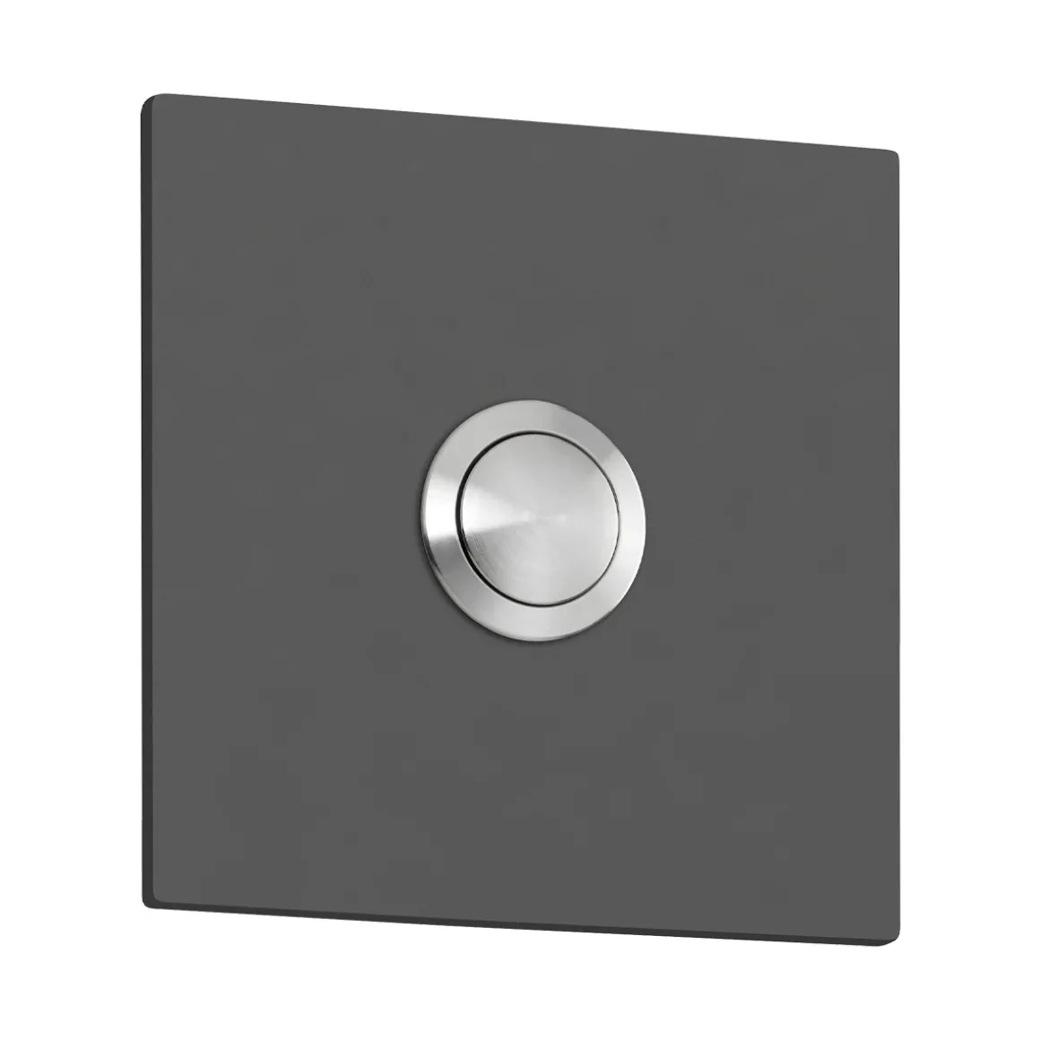 CMD Leuchten 100/104 Anthrazit Klingelknopf Quadrat