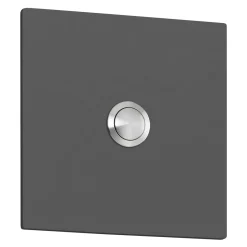 CMD Leuchten 100/104 Anthrazit Klingelknopf Quadrat