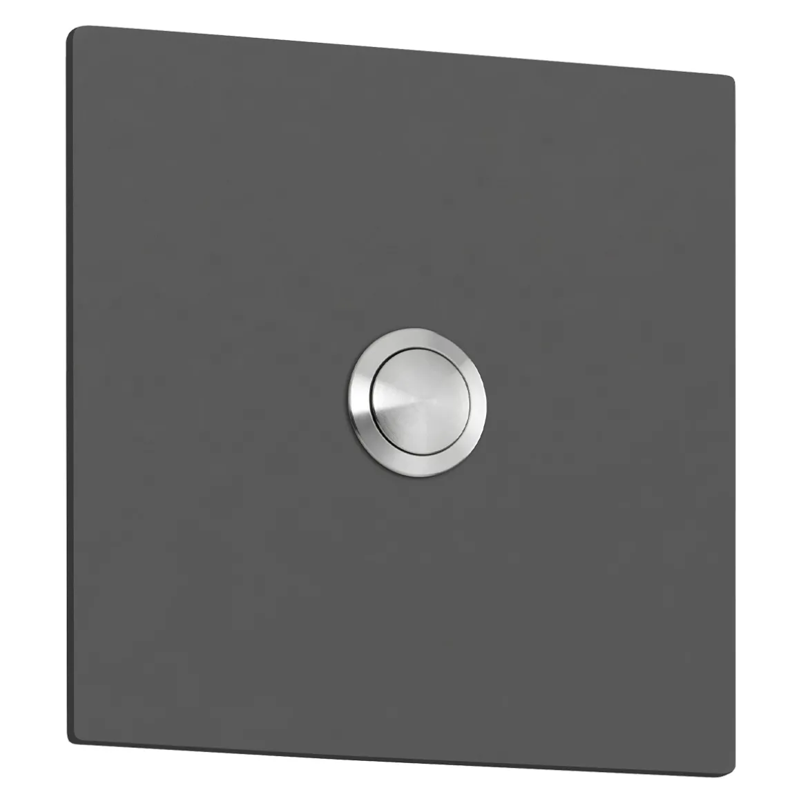 CMD Leuchten 100/104 Anthrazit Klingelknopf Quadrat