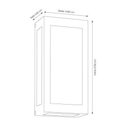 CMD Leuchten 34/67 LED Wandleuchte