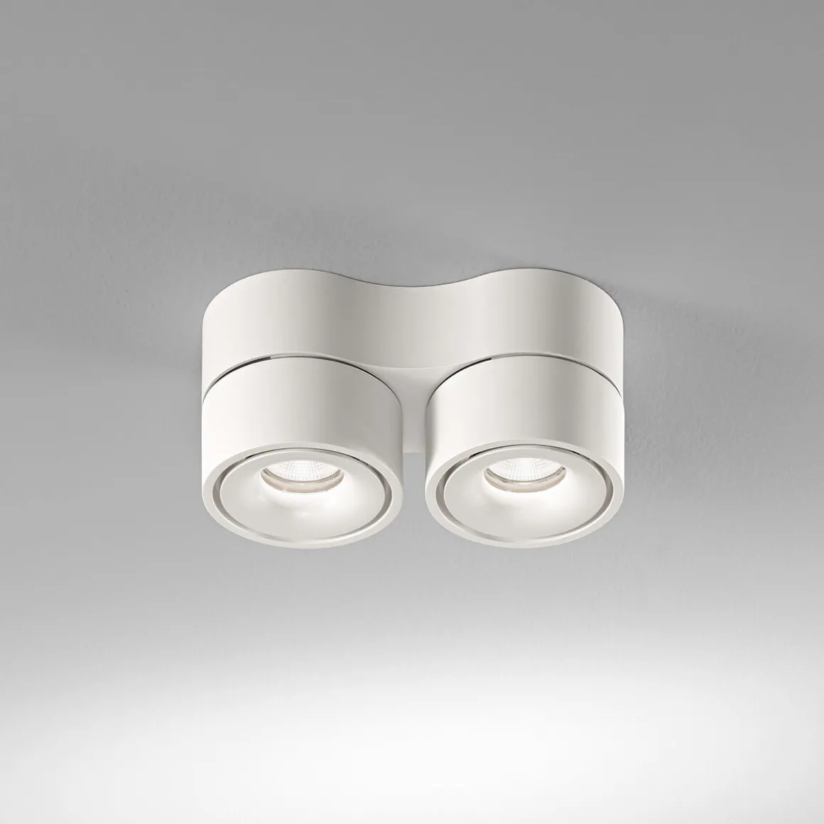 Egger Licht Clippo Duo LED Wand- / Deckenstrahler