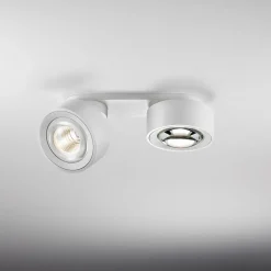 Egger Licht Clippo Optic Duo LED Wand- / Deckenstrahler