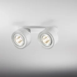 Egger Licht Clippo Optic Duo LED Wand- / Deckenstrahler