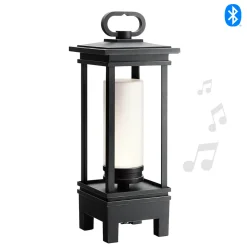 Elstead Lighting South Hope LED Akkuleuchte & Bluetooth Lautsprecher