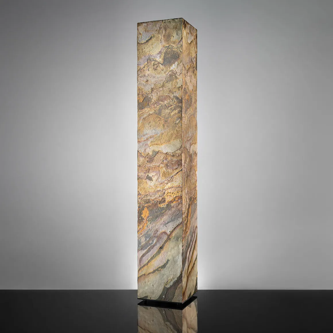 Epstein-Design Eifel im Herbst CCT-LED Stehleuchte / Lichtsäule mit ZigBee