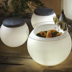 Epstein-Design Flora Dekoleuchte / Pflanztopf