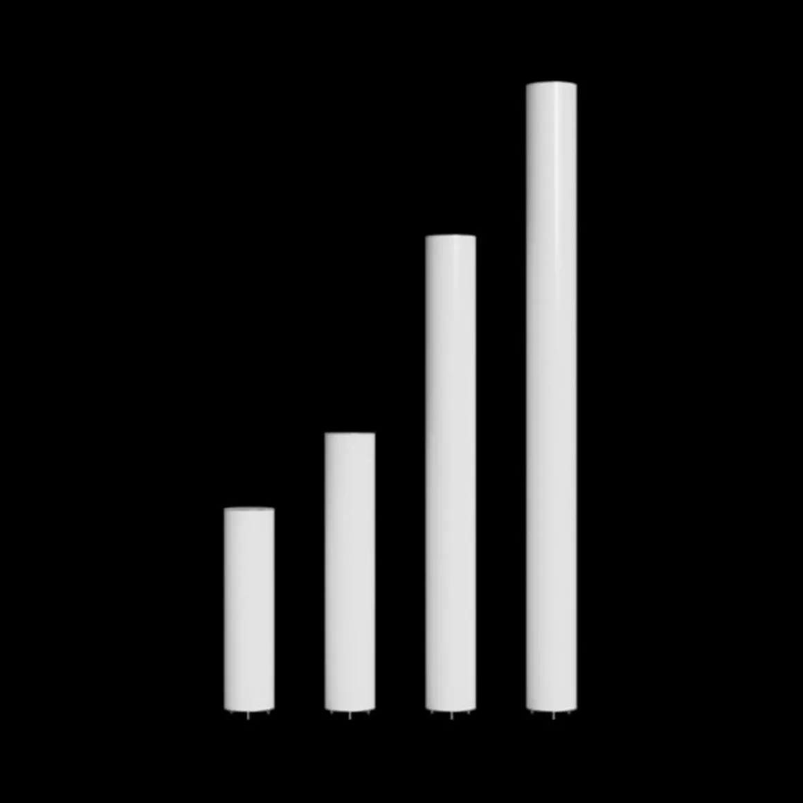 Epstein-Design Light Stick CCT-LED Stehleuchte / Lichtsäule mit ZigBee