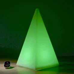 Epstein-Design Pyramide RGB-LED Akkuleuchte
