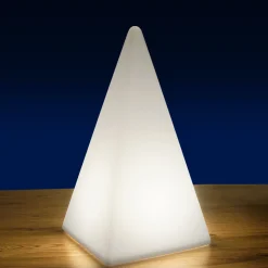 Epstein-Design Pyramide RGB-LED Akkuleuchte