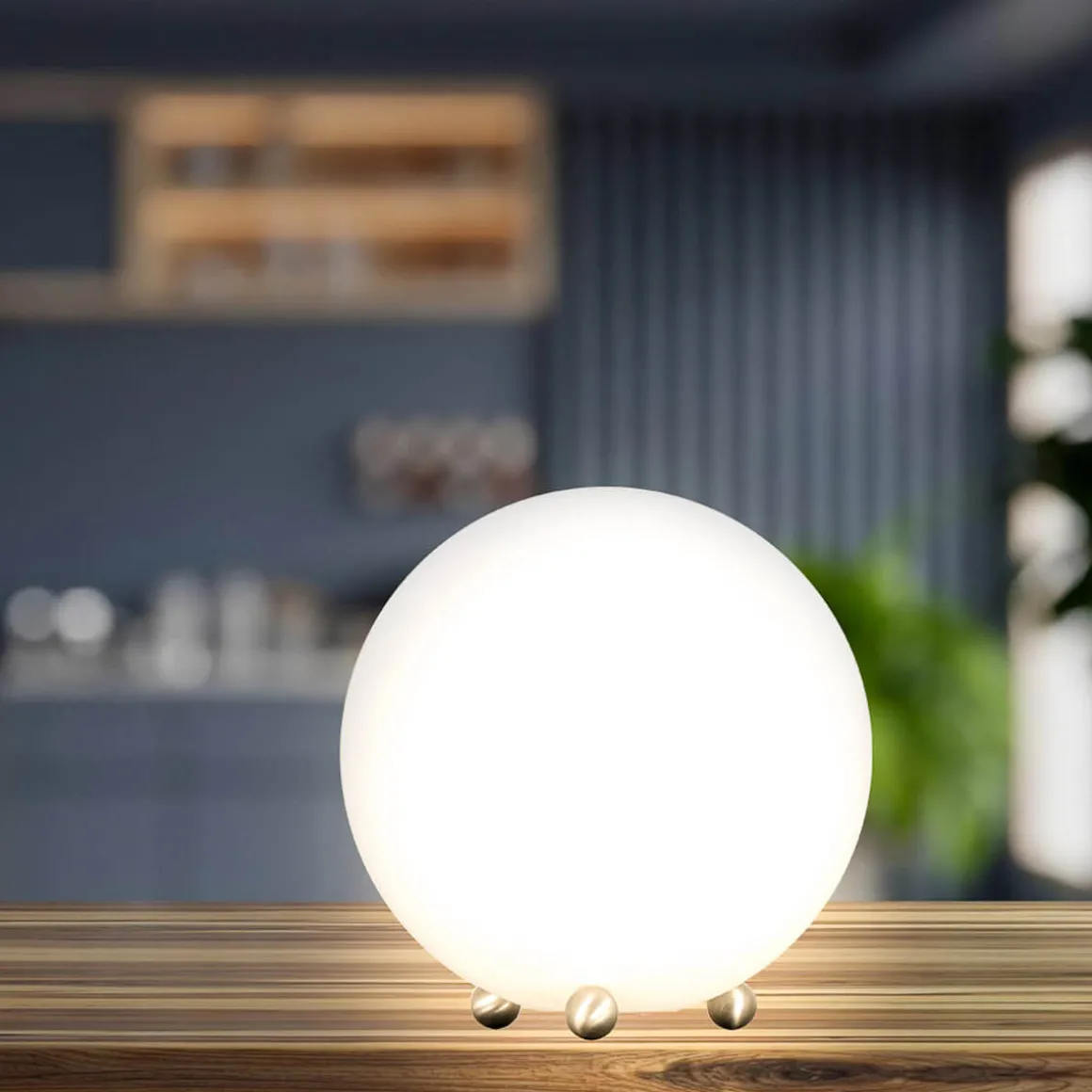 Epstein-Design Snowball Tischleuchte