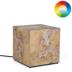 Epstein-Design Würfel Eifel im Herbst RGBCCT-LED Außenleuchte mit ZigBee
