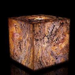 Epstein-Design Würfel Eifel im Herbst CCT-LED Außenleuchte mit ZigBee