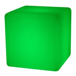 Epstein-Design Würfel RGB-LED Akkuleuchte