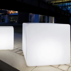 Epstein-Design Würfel RGB-LED Akkuleuchte