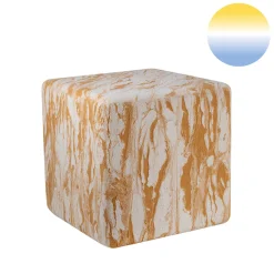 Epstein-Design Würfel Sahara LED Akkuleuchte