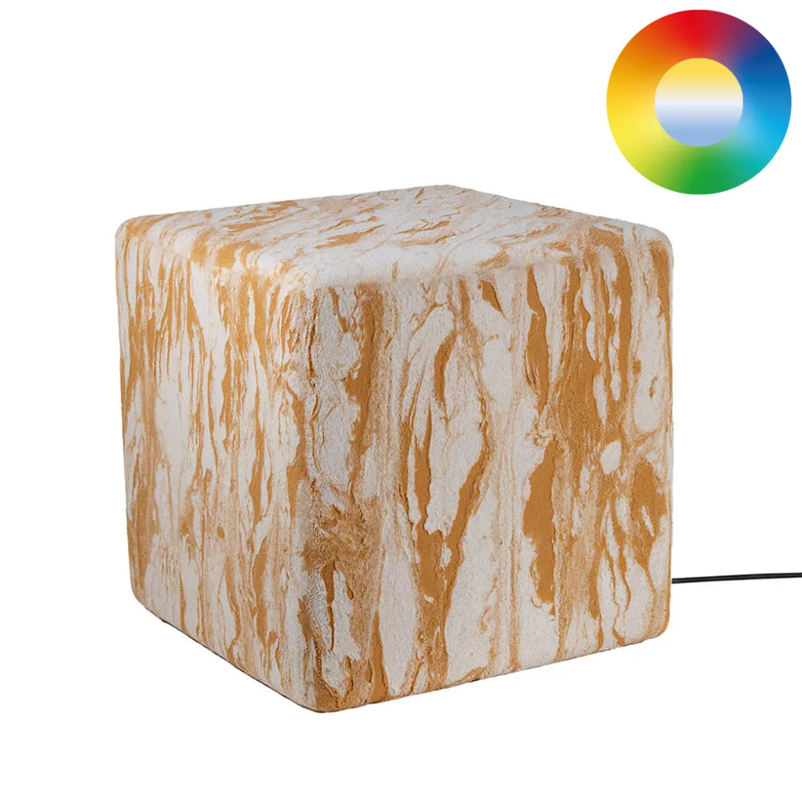 Epstein-Design Würfel Sahara RGBCCT-LED Außenleuchte mit ZigBee