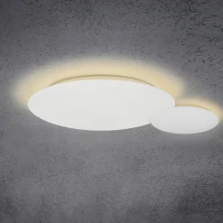 Escale Blade LED Wand- / Deckenleuchte, 2-flg., Ø 44 cm, weiß matt