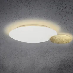 Escale Blade LED Wand- / Deckenleuchte, 2-flg., Ø 44 cm, weiß matt