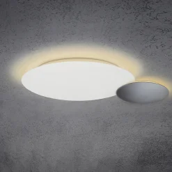 Escale Blade LED Wand- / Deckenleuchte, 2-flg., Ø 44 cm, weiß matt