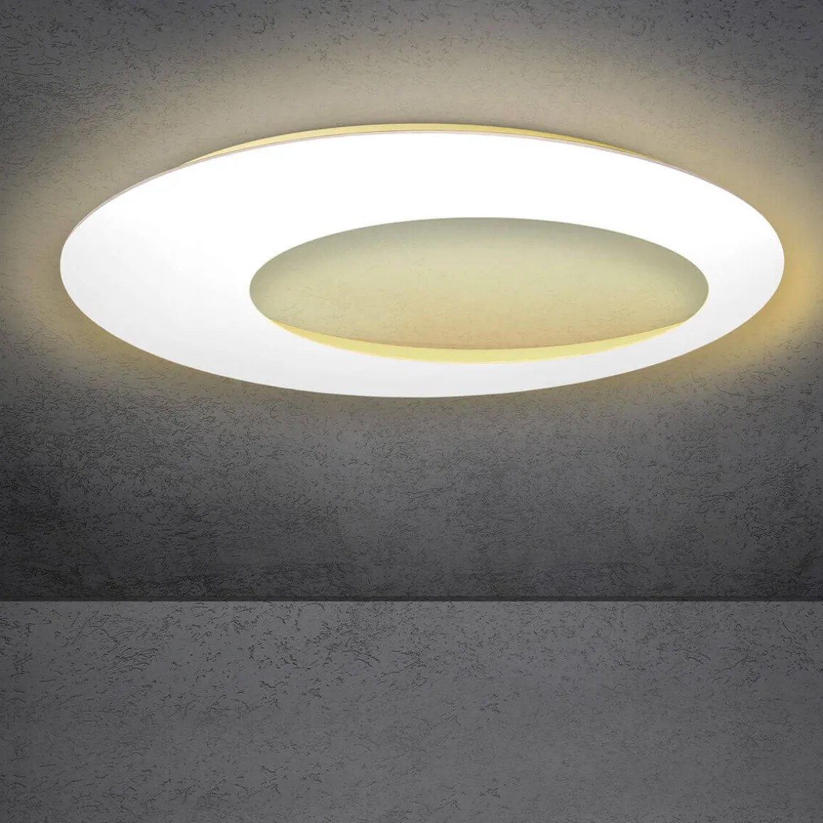 Escale Blade Open LED Wand- / Deckenleuchte, Ø: 95 cm