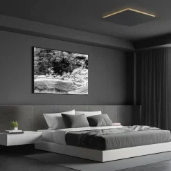 Escale Blade-Q LED Wand- / Deckenleuchte, 59 x 59 cm, mit Casambi-Modul
