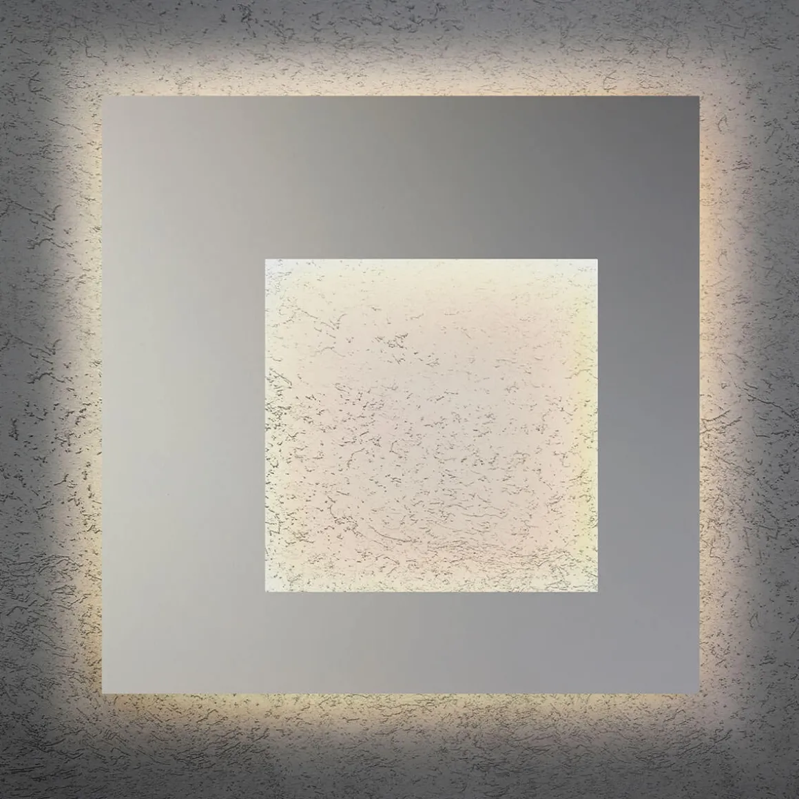 Escale Blade-Q Open LED Wand- / Deckenleuchte, 79 x 79 cm, mit Casambi-Modul