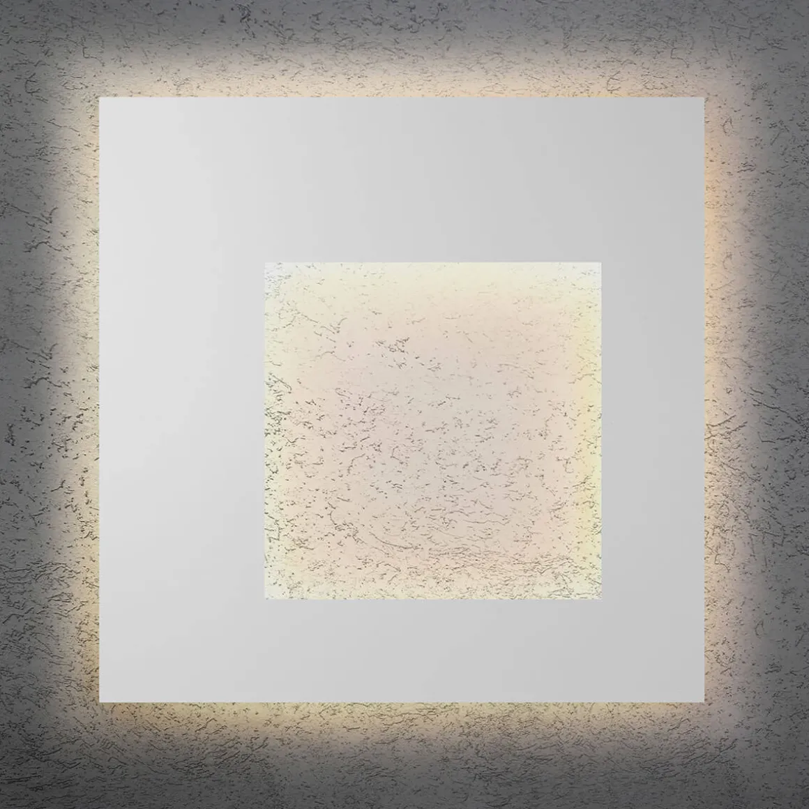 Escale Blade-Q Open LED Wand- / Deckenleuchte, 79 x 79 cm, mit Casambi-Modul