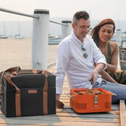 Everdure by Heston Blumenthal Cube Holzkohlegrill, tragbar, Pro-Set