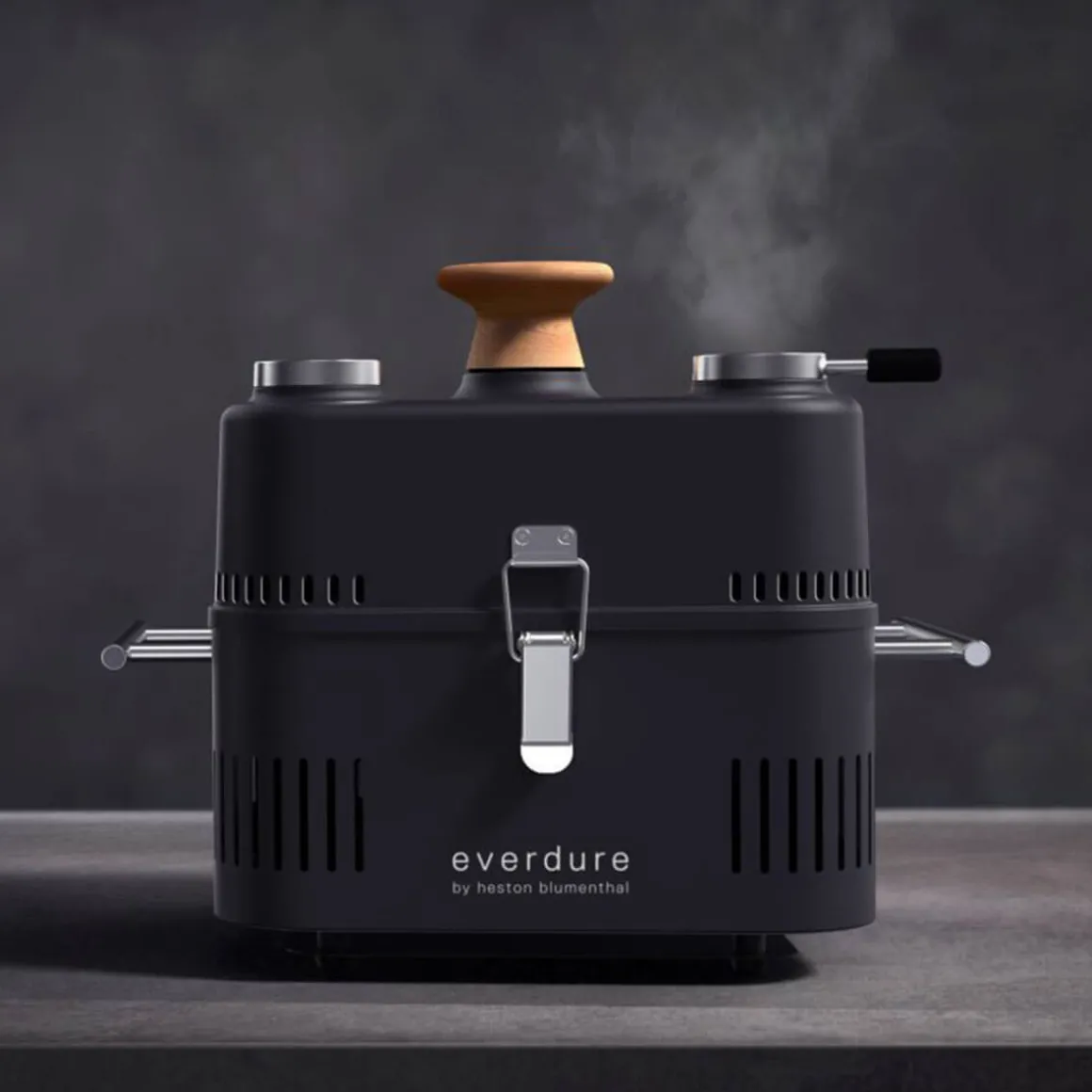 Everdure by Heston Blumenthal Cube 360 Holzkohlegrill, tragbar