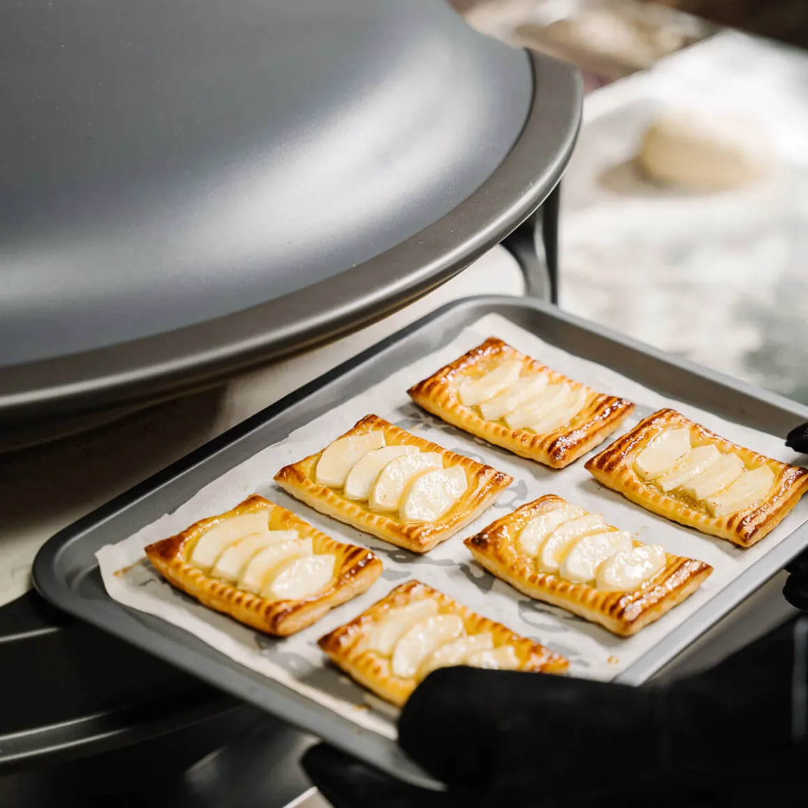 Everdure KILN Pizzaofen, 2 Brenner, rotierend, Pro-Set