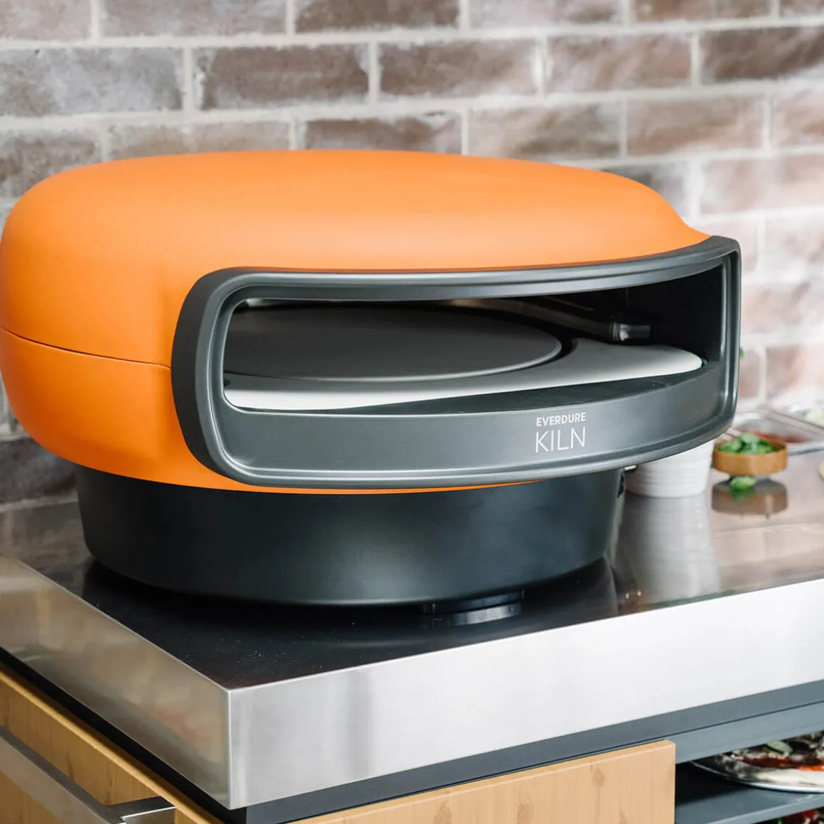 Everdure KILN Pizzaofen, 2 Brenner, rotierend, Pro-Set