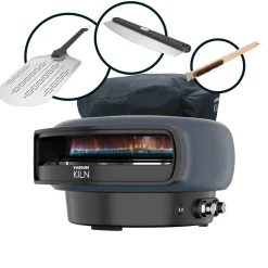 Everdure KILN Pizzaofen, 2 Brenner, rotierend, Sorglos-Paket