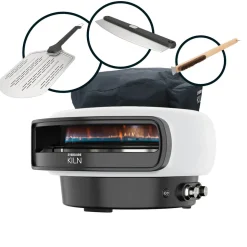 Everdure KILN Pizzaofen, 2 Brenner, rotierend, Sorglos-Paket