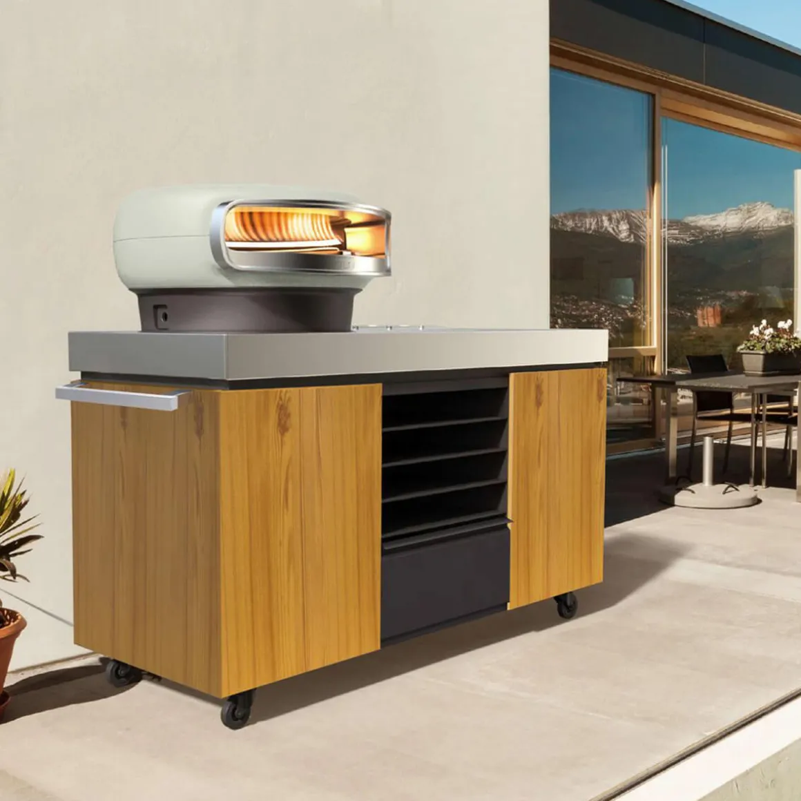 Everdure KILN Pizzaofen, 1 Brenner