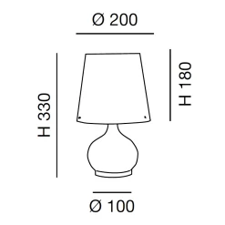 Fabas Luce Ade Tischleuchte