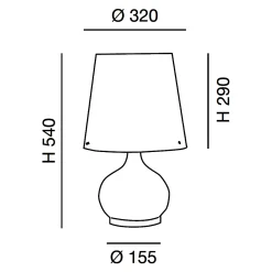 Fabas Luce Ade Tischleuchte