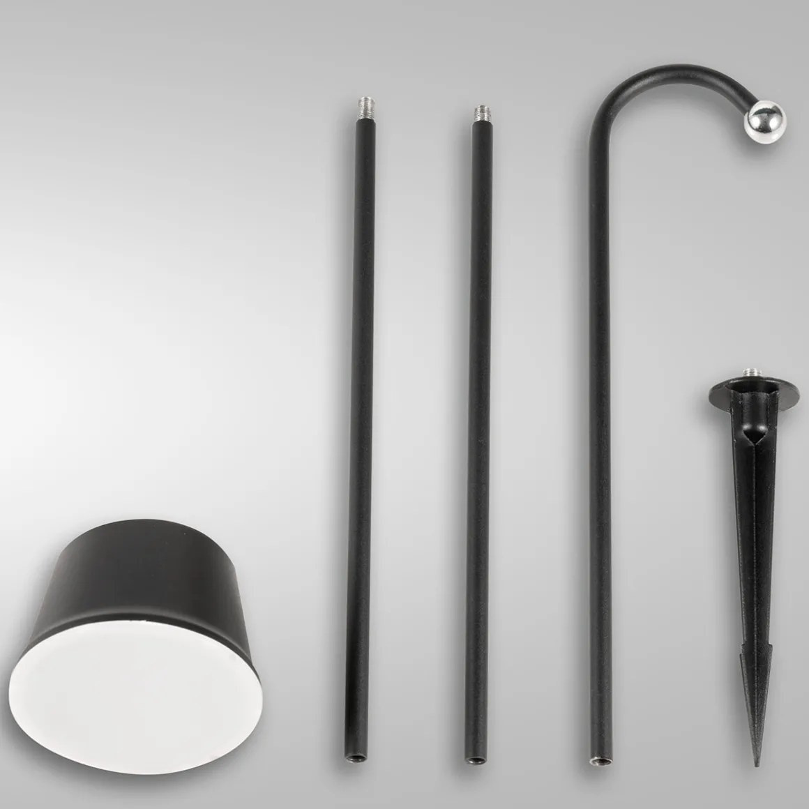 Fabas Luce Armanda LED Akkuleuchten-Set mit Erdspieß