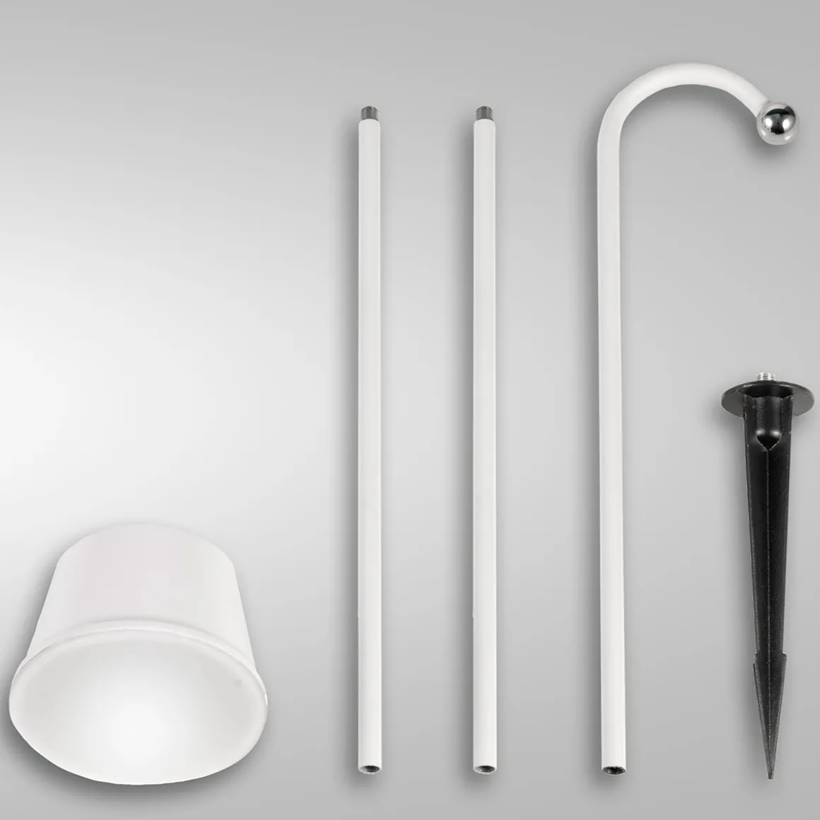 Fabas Luce Armanda LED Akkuleuchten-Set mit Erdspieß