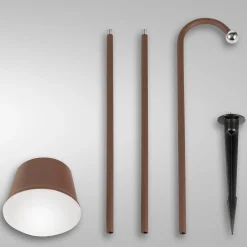 Fabas Luce Armanda LED Akkuleuchten-Set mit Erdspieß