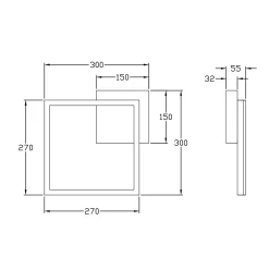 Fabas Luce Bard 3394-23 LED Wand- / Deckenleuchte