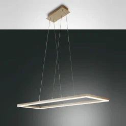 Fabas Luce Bard LED Pendelleuchte, rechteckig
